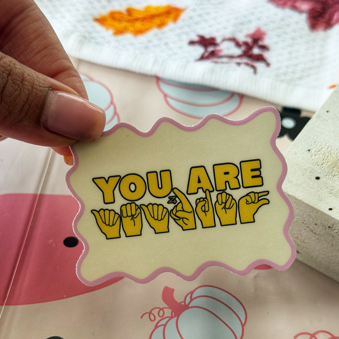You Are Amazing Sticker