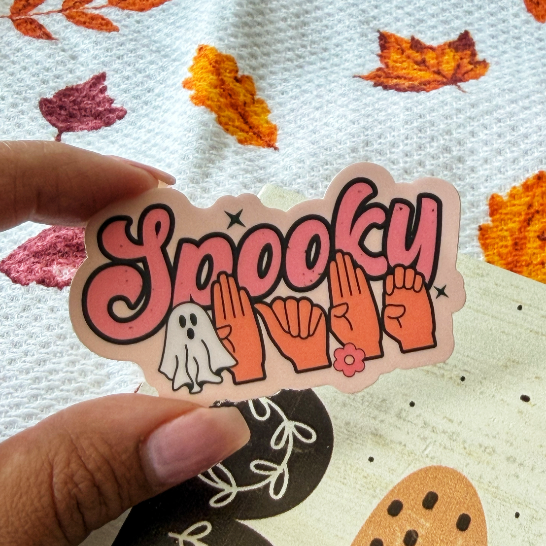 Spooky Babe Sticker