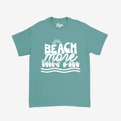 Beach More Worry Less Tee
