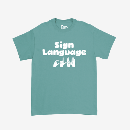 Sign Language Club Tee
