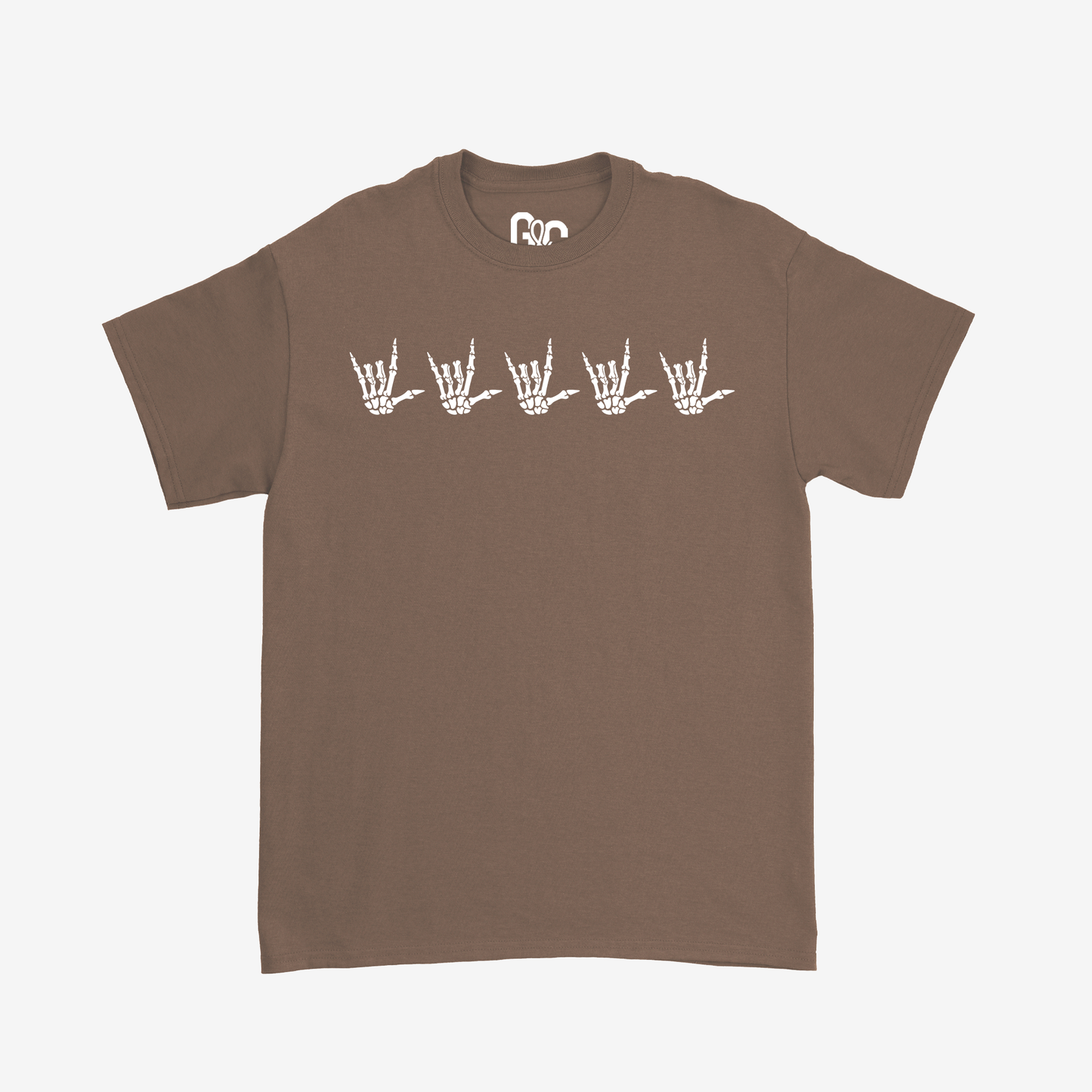 Skeleton ILY Pattern Tee