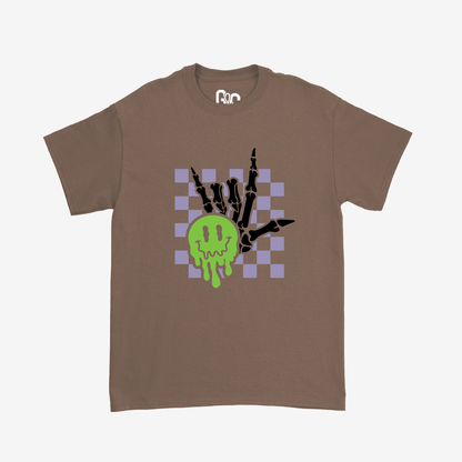 Spooky ILY Checkered Tee
