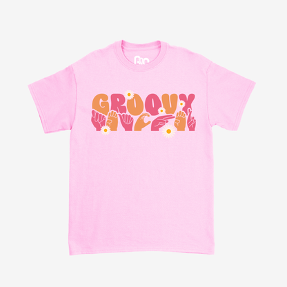 Groovy Teacher Tee