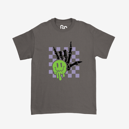 Spooky ILY Checkered Tee