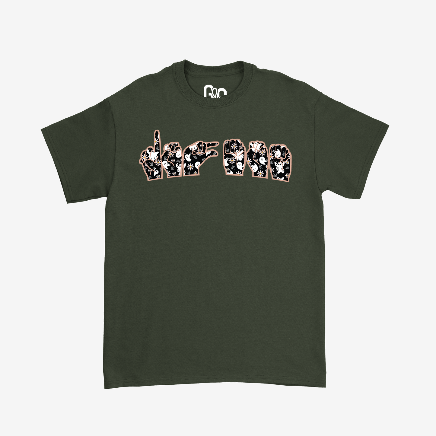 Dog Mama ILY Ghostly Tee