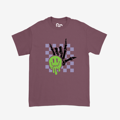 Spooky ILY Checkered Tee