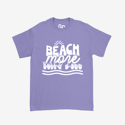 Beach More Worry Less Tee