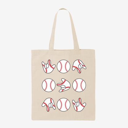 Baseball Tote Bag