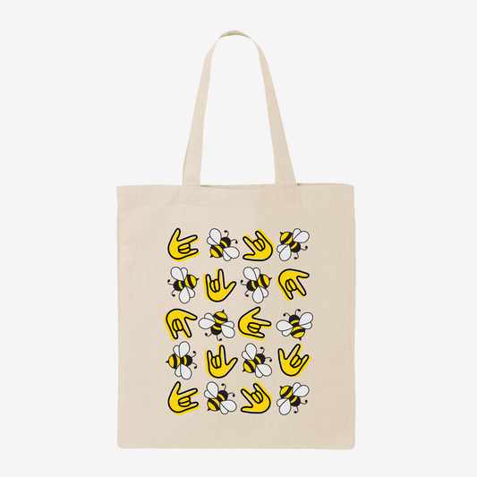 Bee ILY Tote Bag
