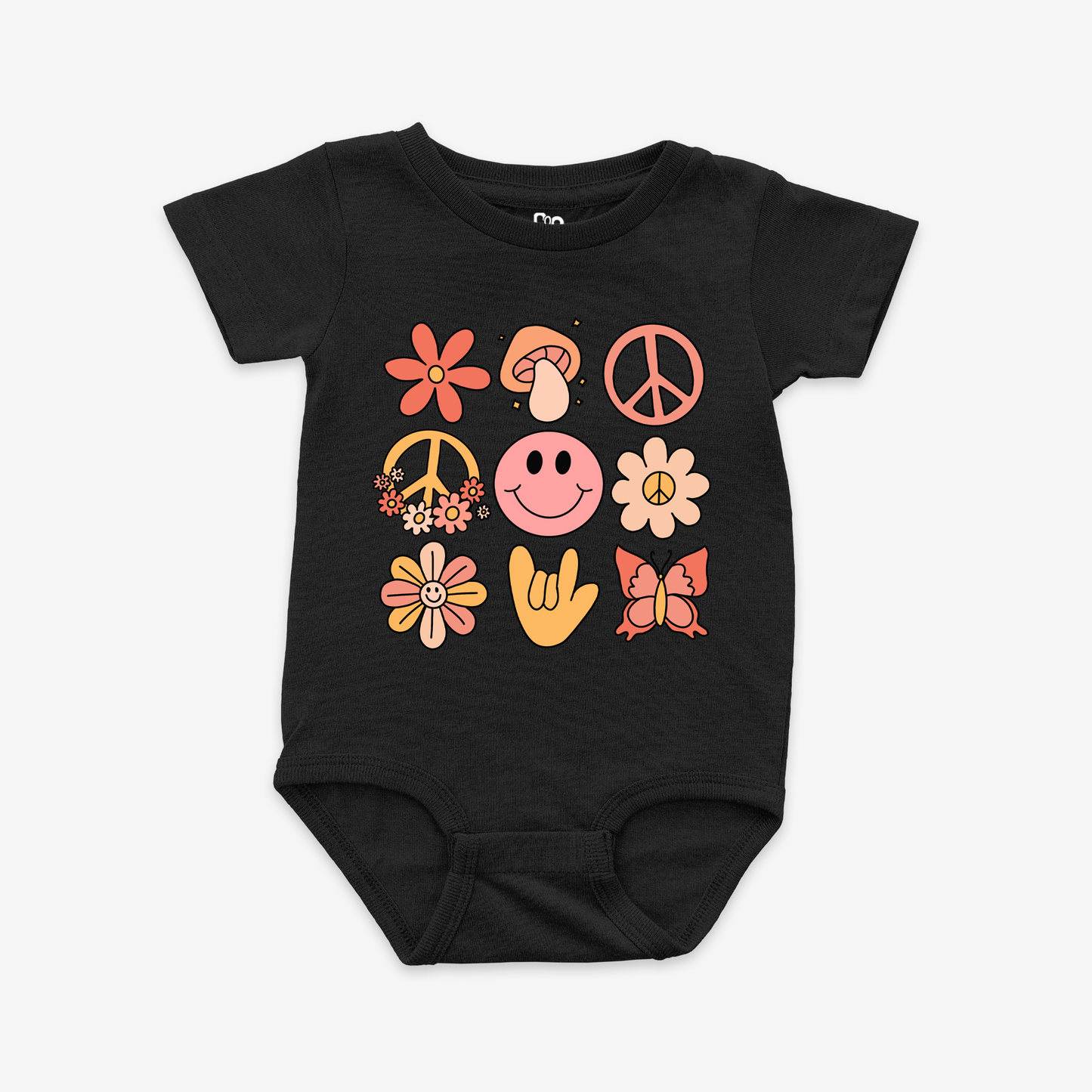 Love & peace Onesie Tee