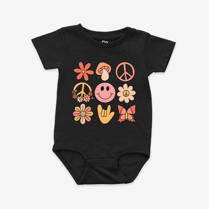 Love & peace Onesie Tee