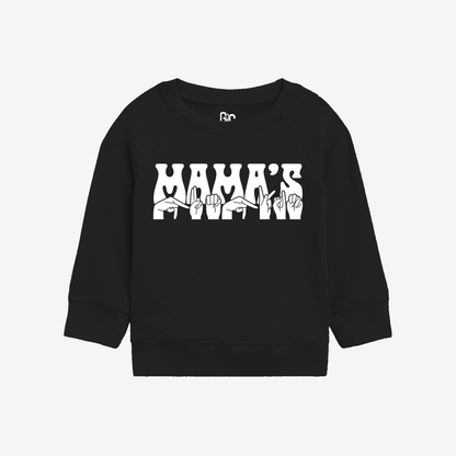 Mama's Pumpkin Toddler Crewneck