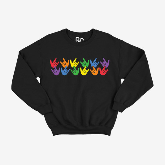 ILY Colorful Crewneck