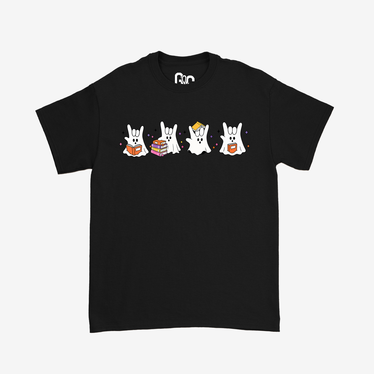 ILY Book Ghost Tee