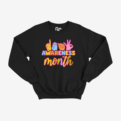 Deaf Awareness Month Crewneck
