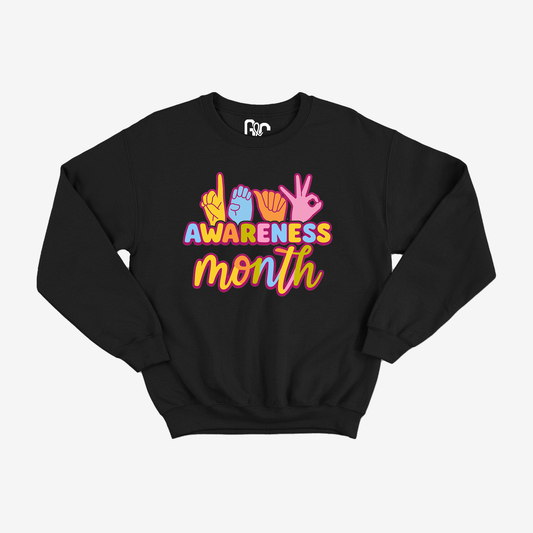 Deaf Awareness Month Crewneck