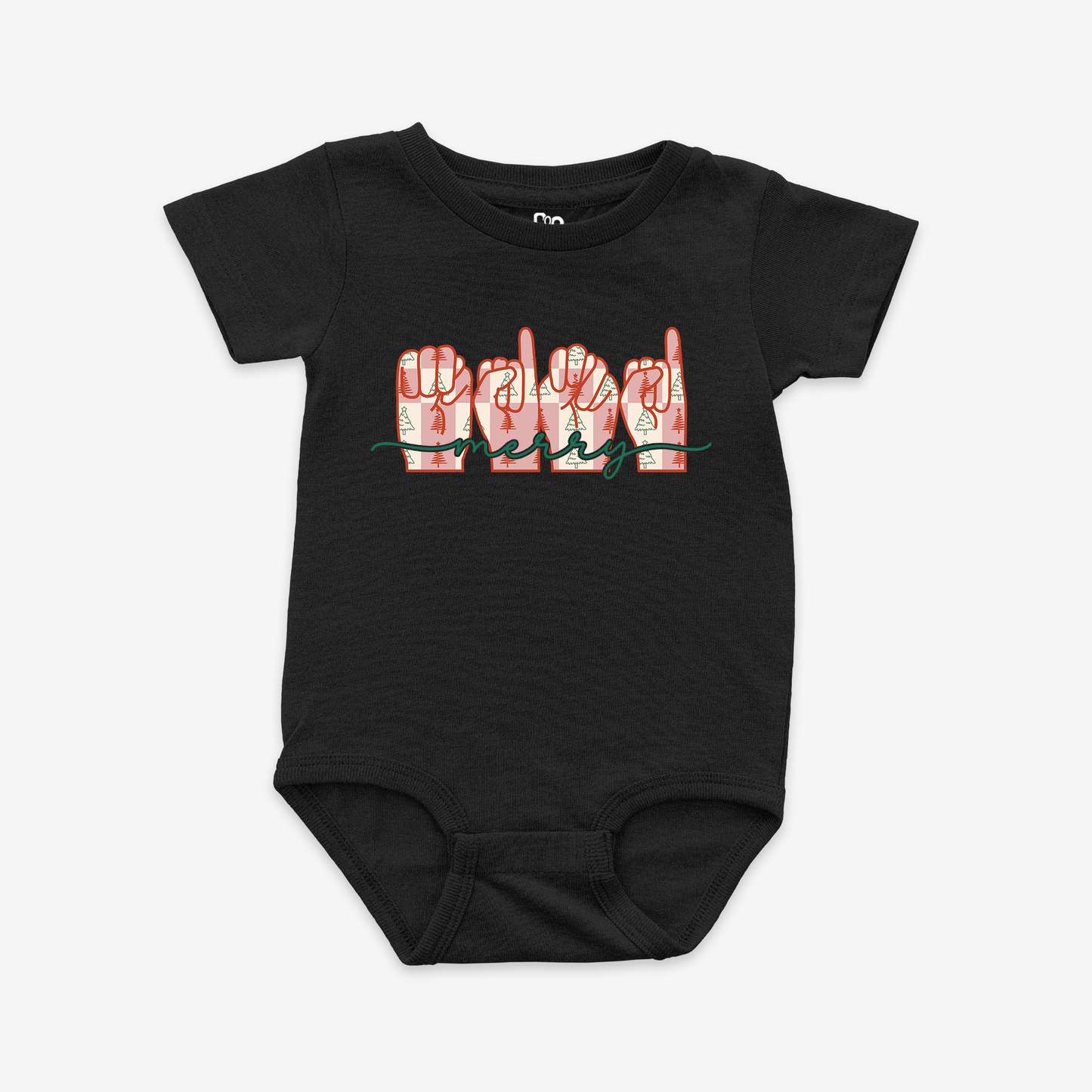 Merry Mini Onesie Tee