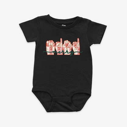 Merry Mini Onesie Tee