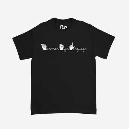 American Sign Language Tee