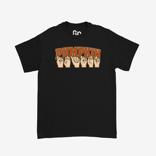 Faux Embroidery Pumpkin Season Tee