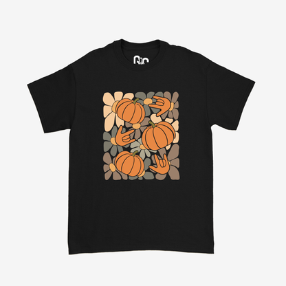Floral Pumpkin Tee