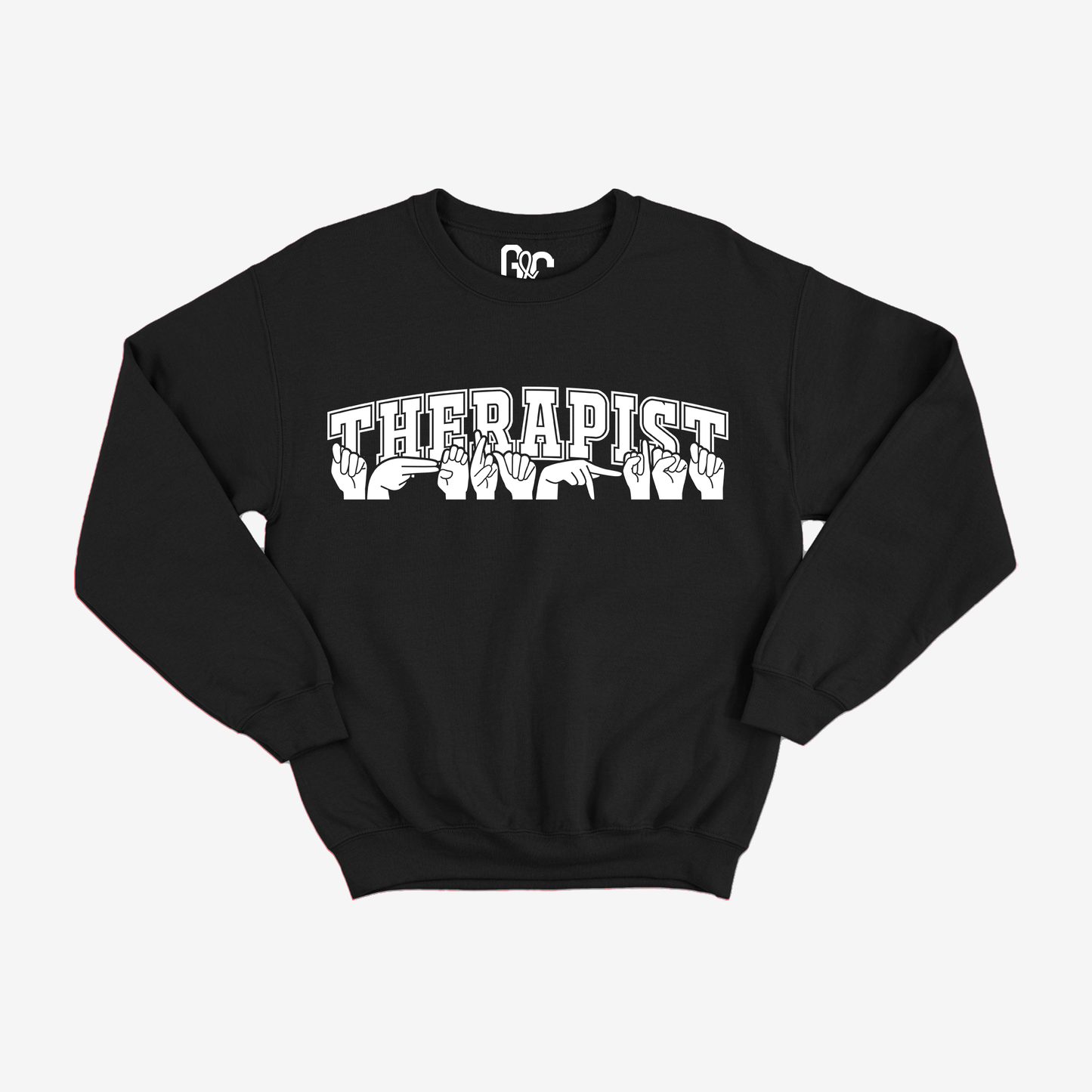 Therapist Varsity Crewneck