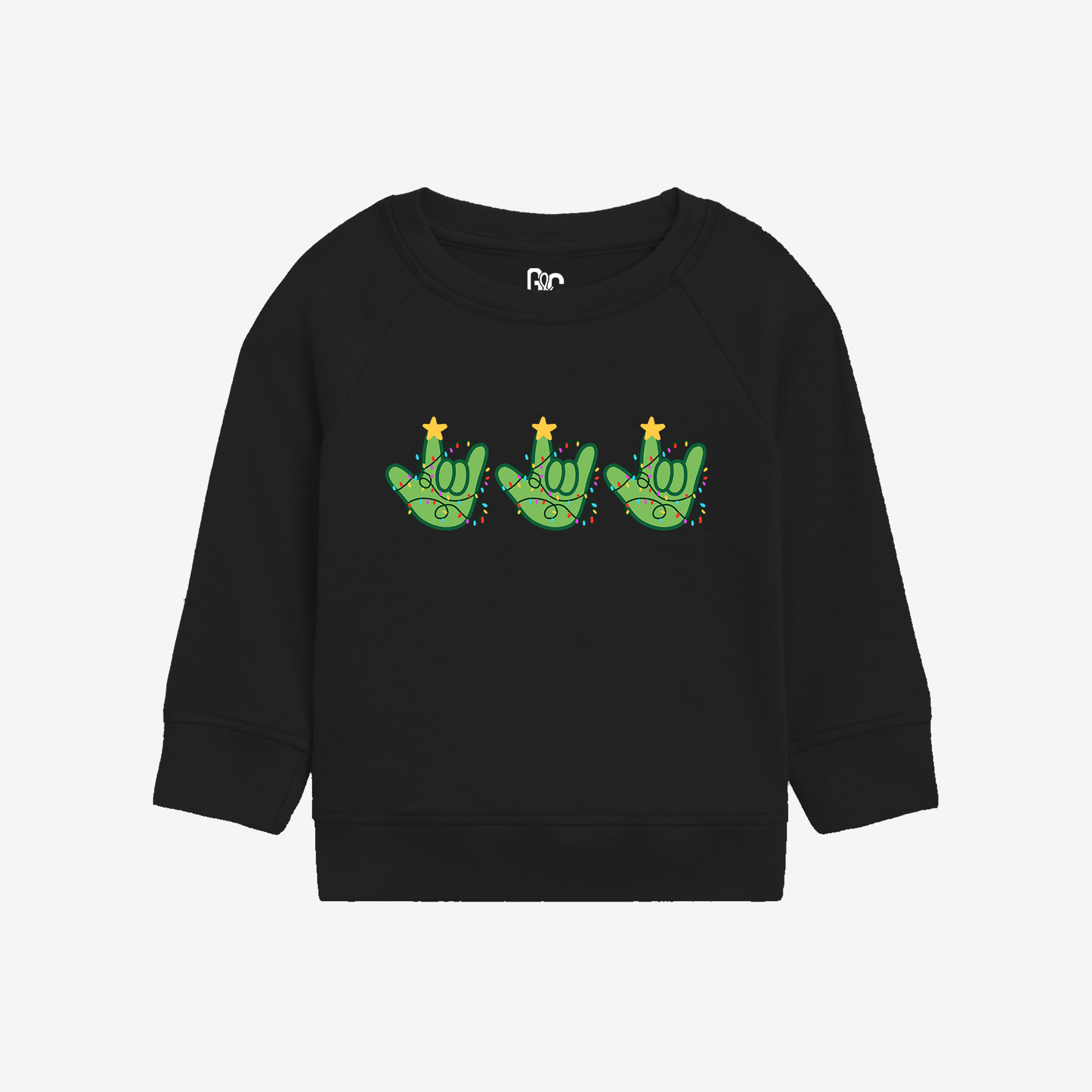 Christmas ILY Toddler Crewneck