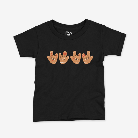 Gingerbread ILY Toddler Tee