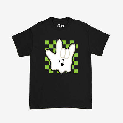 ILY Ghost Checkered Tee
