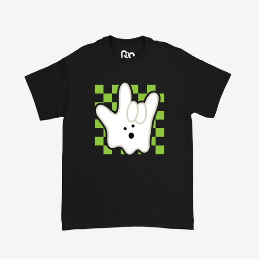 ILY Ghost Checkered Tee