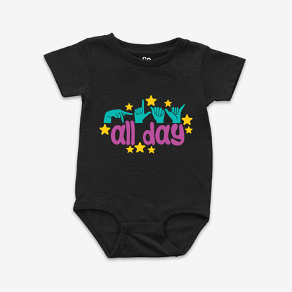 Play All Day Onesie Tee