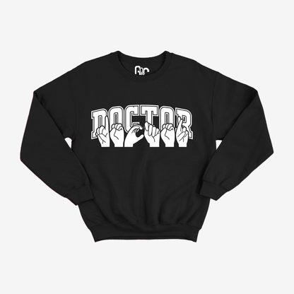 Doctor Varsity Crewneck