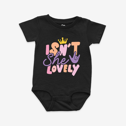 Isn't She Lovely Onesie Tee