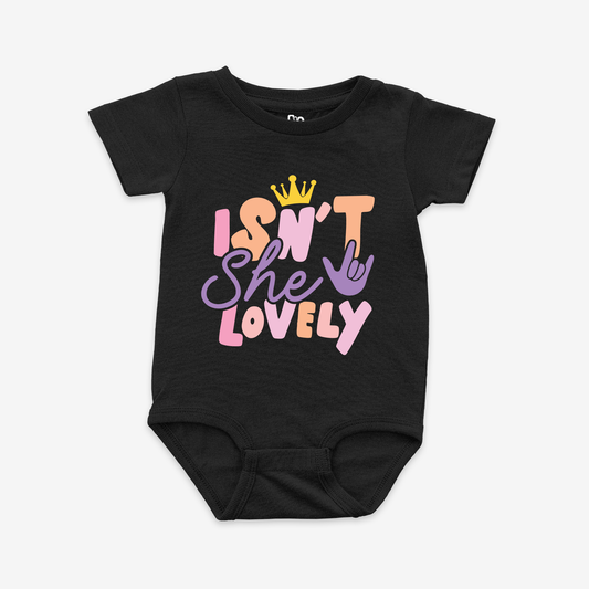 Isn't She Lovely Onesie Tee