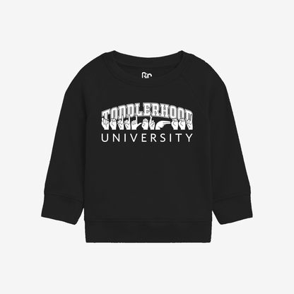 Toddlerhood University Toddler Crewneck