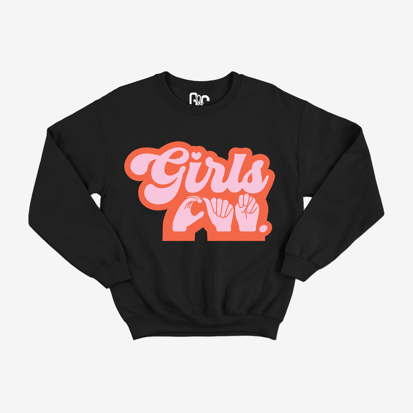 Girls Can Youth Crewneck