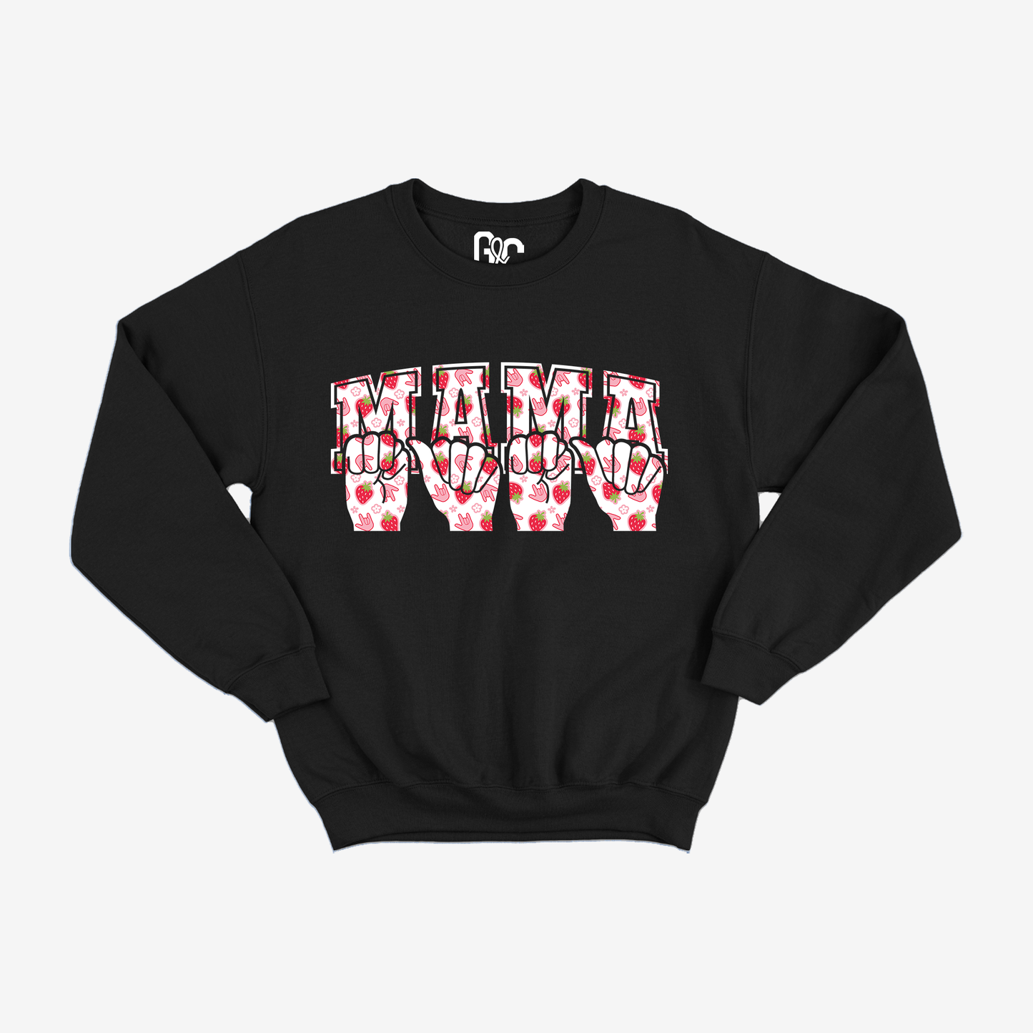 Strawberry Mama ILY Crewneck