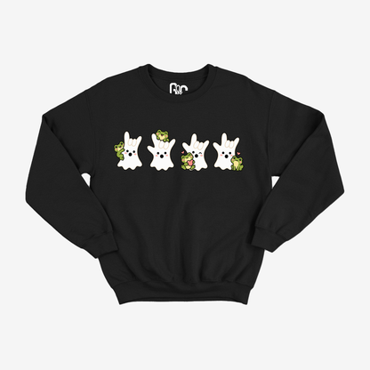 Frog ILY Ghost Crewneck