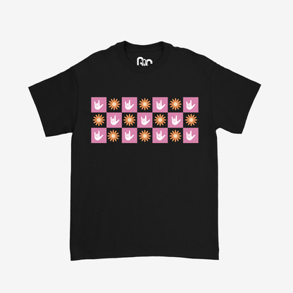 Spring Checkered ILY Youth Tee