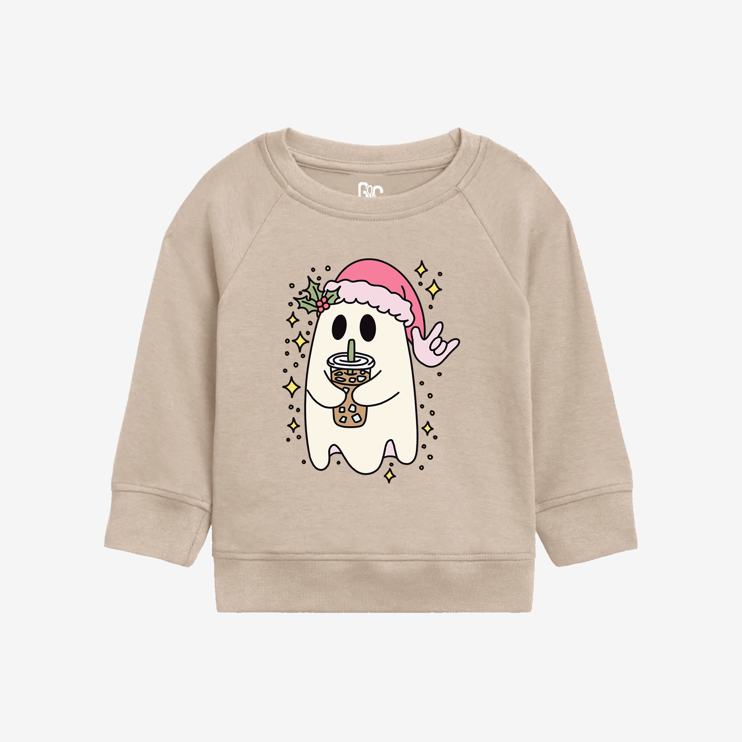 Xmas Ghost Toddler Crewneck