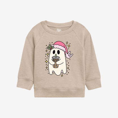 Xmas Ghost Toddler Crewneck