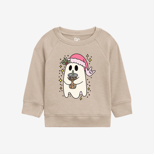 Xmas Ghost Toddler Crewneck