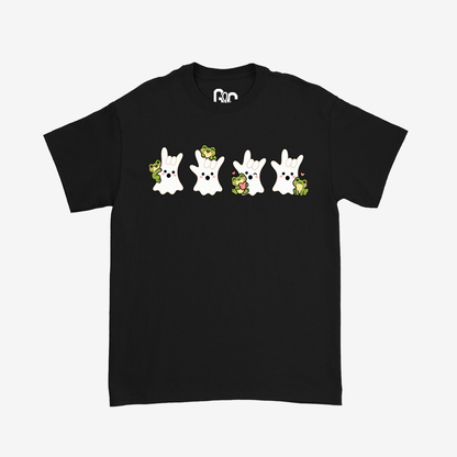 Frog ILY Ghost Tee