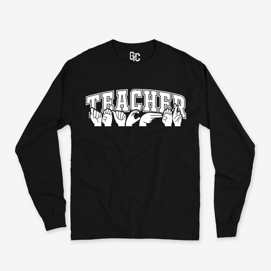 Teacher Varsity Long Sleeve