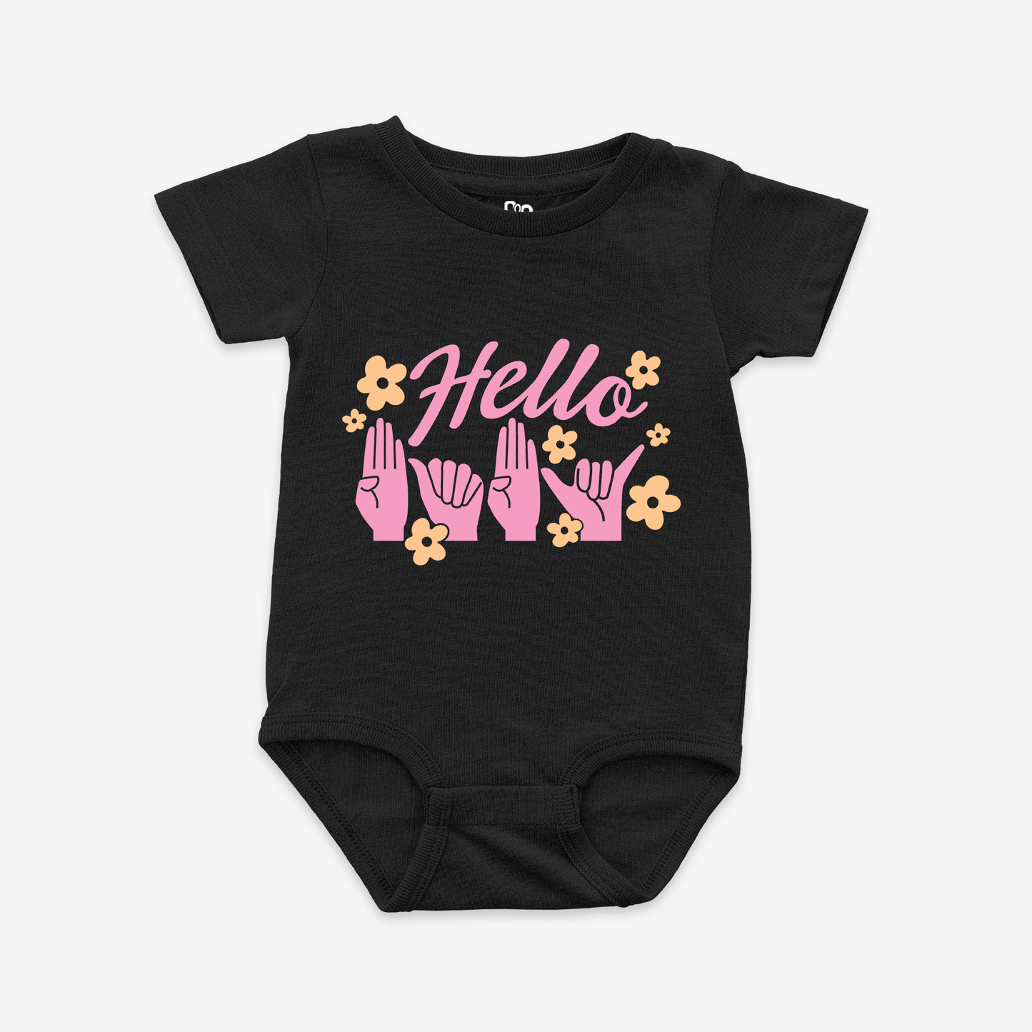 Hello Baby (Pink) Onesie Tee