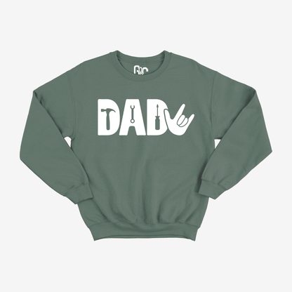 Dad Tools ILY Crewneck