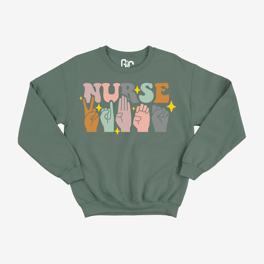 Nurse Vibes Crewneck