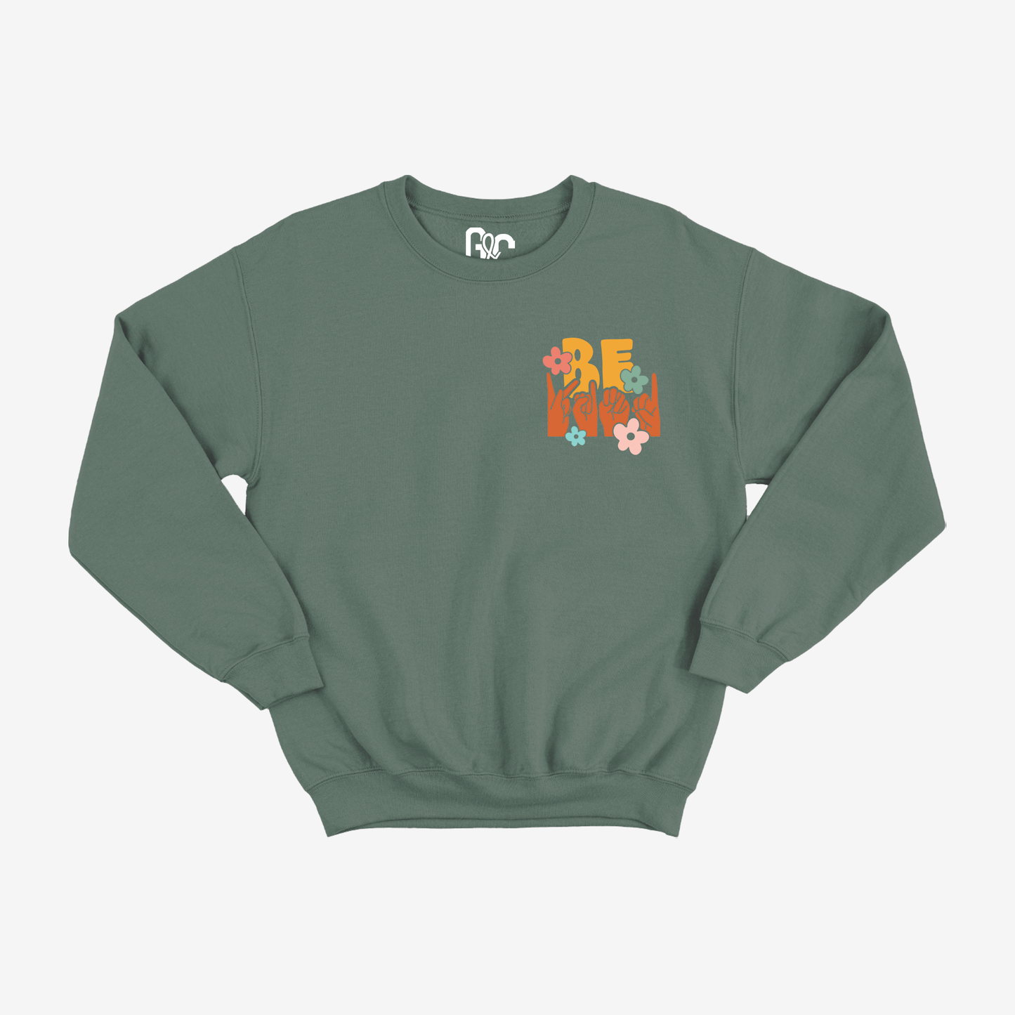 Be Kind Pocket Crewneck