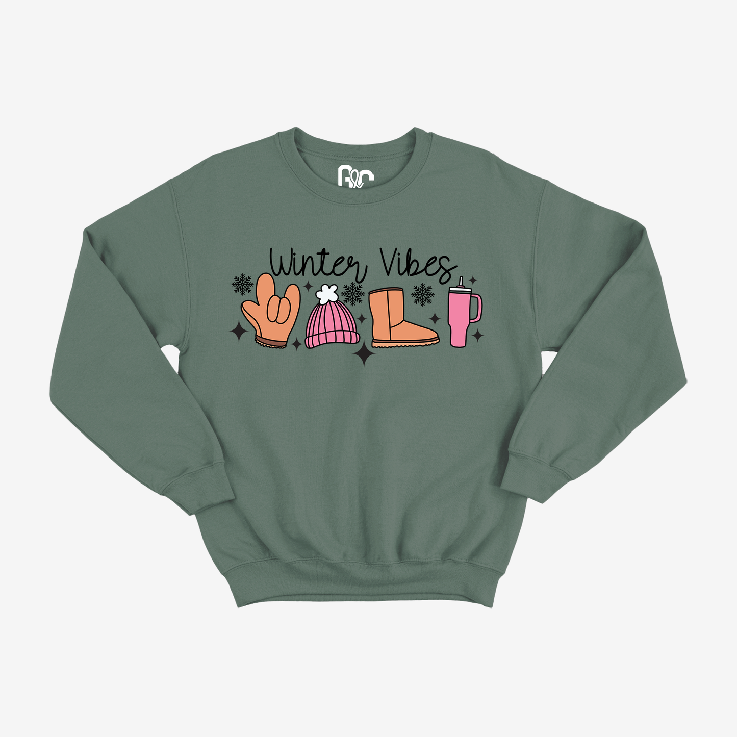 Winter Vibes Crewneck