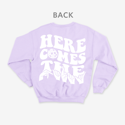 Here comes the party Crewneck